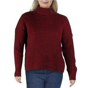 Michael Michael Kors burgundy turtleneck sweater